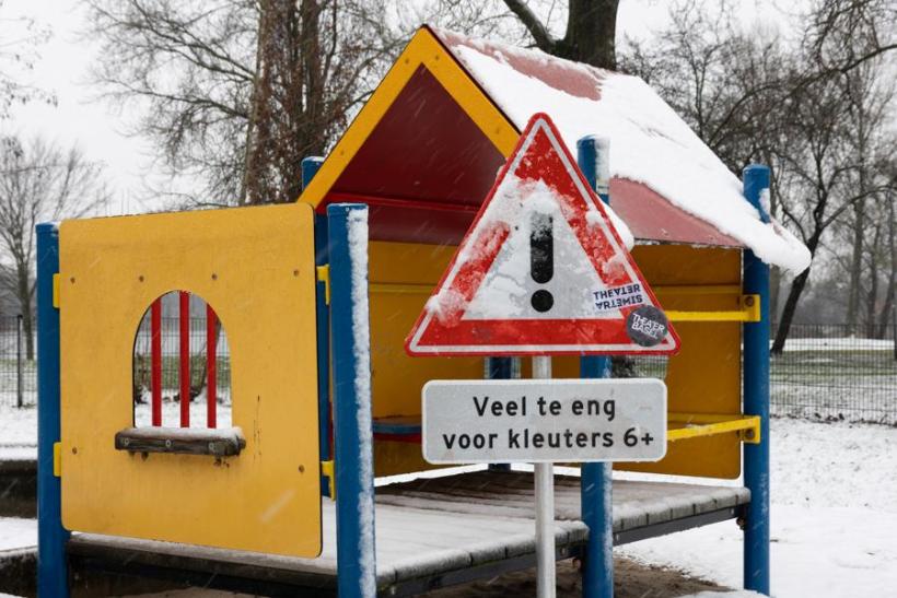 Veel te eng voor kleuters © Henk Claassen