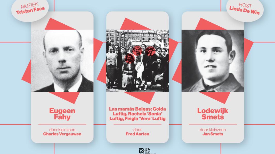 Het vijfde verzetscafé - Eugeen Fahy - Las mamás Belgas - Lodewijk Smets