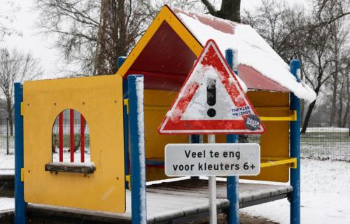 Veel te eng voor kleuters © Henk Claassen